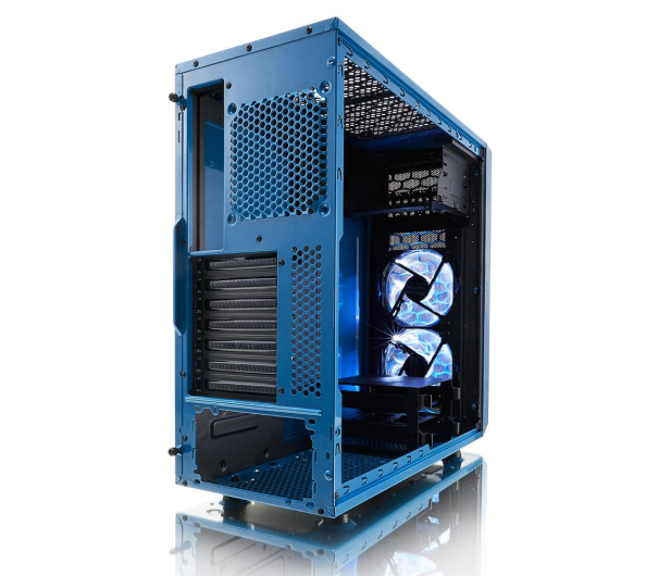 FRACTAL DESIGN Focus G Blue Window 3.5'HDD/2.5'SDD uATX/ATX/ITX FD-CA-FOCUS-BU-W - 387613 - zdjęcie 3